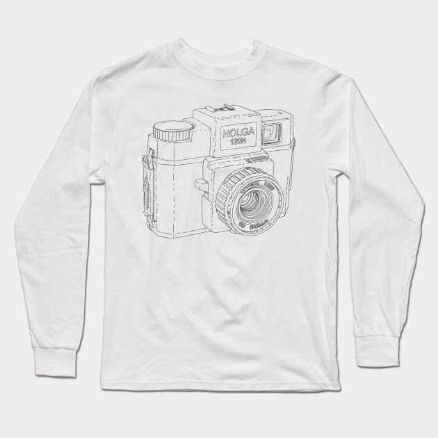 Holga Long Sleeve T-Shirt by TheCosmicTradingPost